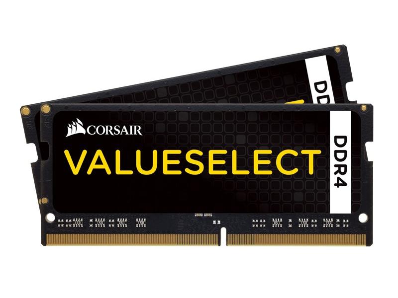 Corsair ValueSelect, SO-DIMM, DDR4, 16GB (2 x 8GB), 2133MHz