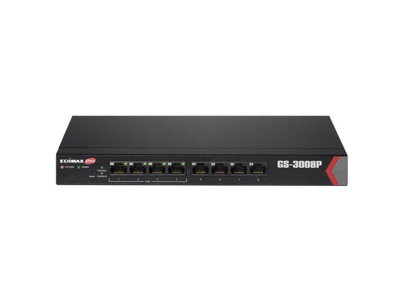 Edimax Pro PoE+ Switch GS-3008P 8 Port