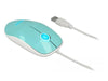 Delock Souris 12538 USB-Typ-A LED  turquoise