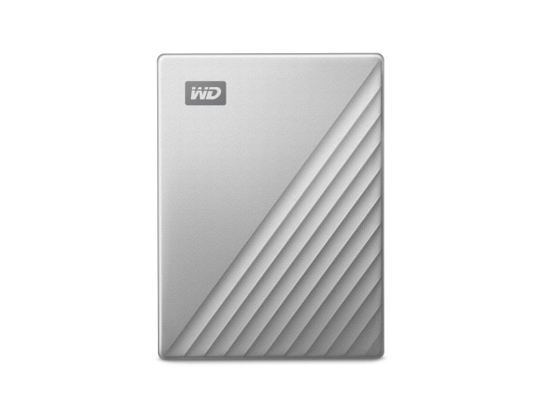 Western Digital Externe Festplatte My Passport Ultra 4 TB, Silber