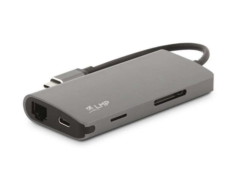 LMP Station d'accueil USB-C Mini Dock Gris Espace