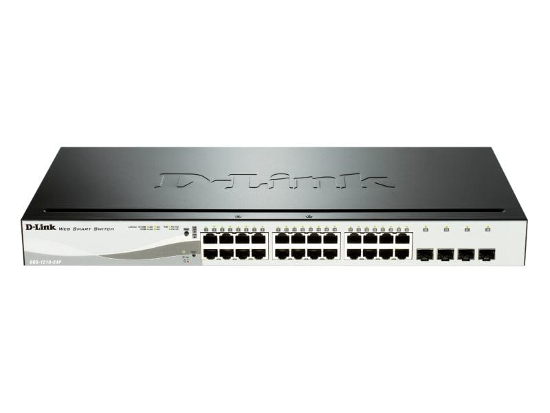 D-Link PoE Switch DGS-1210-24P 28 Port