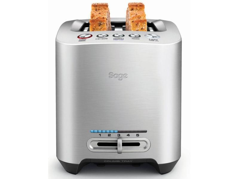 Sage Grille-pain The Smart Toast Argenté