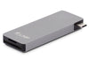 LMP Station d'accueil USB-C Basic Hub Gris Espace