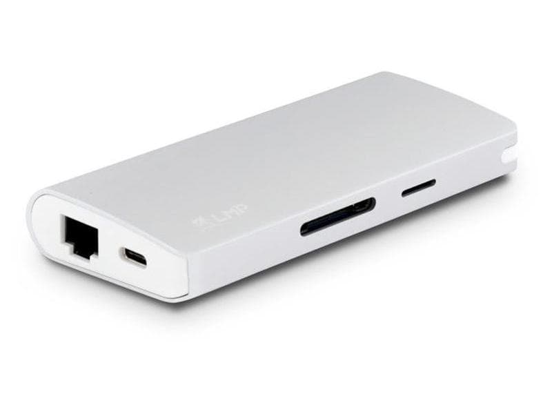 LMP Station d'accueil USB-C Travel Dock argentés