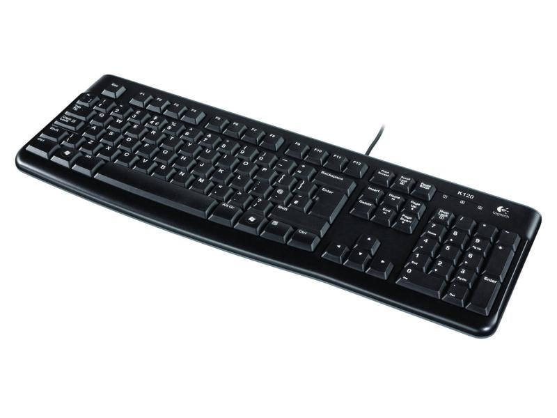 Logitech Clavier K120 Business plan du Royaume-Uni