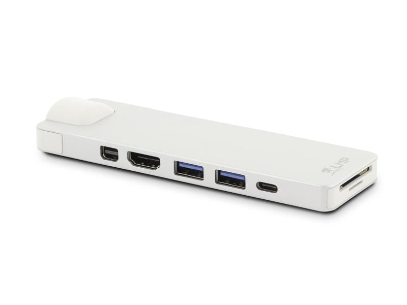 LMP Dockingstation USB-C Compact Dock Silber