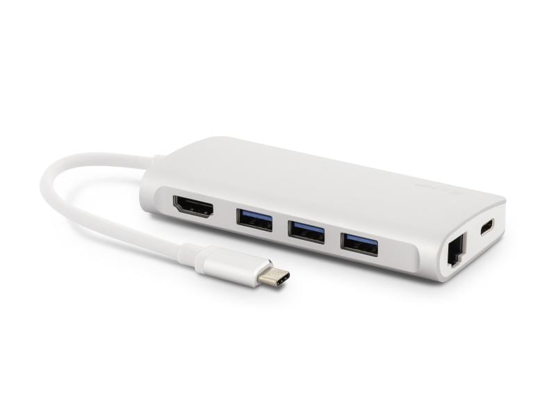 LMP Station d'accueil USB-C Mini Dock Argent