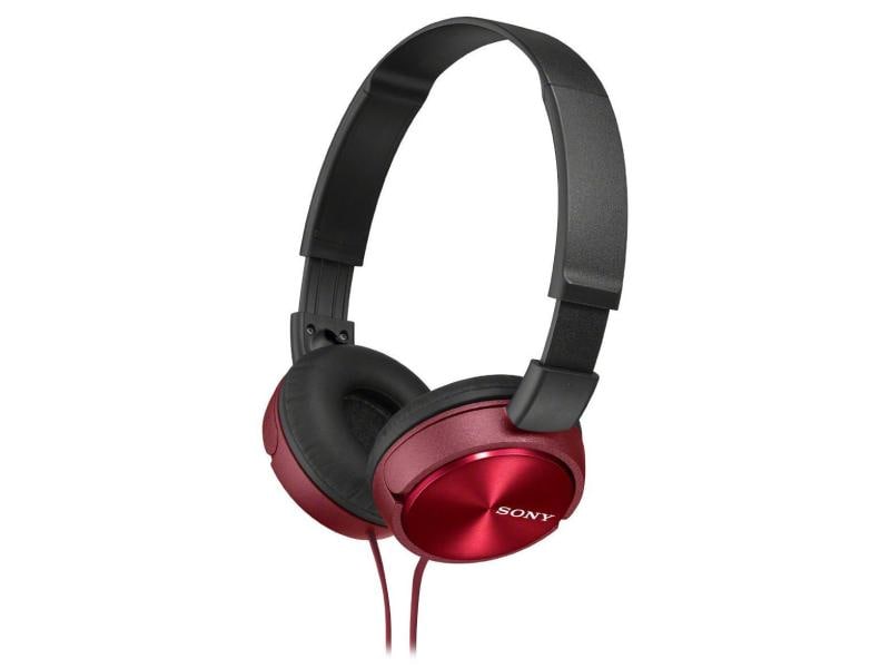 Sony Casques extra-auriculaires MDR-ZX310 Noir; Rouge