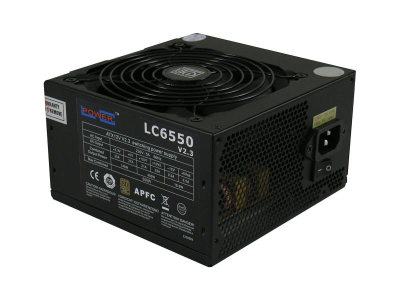 LC-Power Bloc d’alimentation LC6550 V2.3 Super Silent 550 W