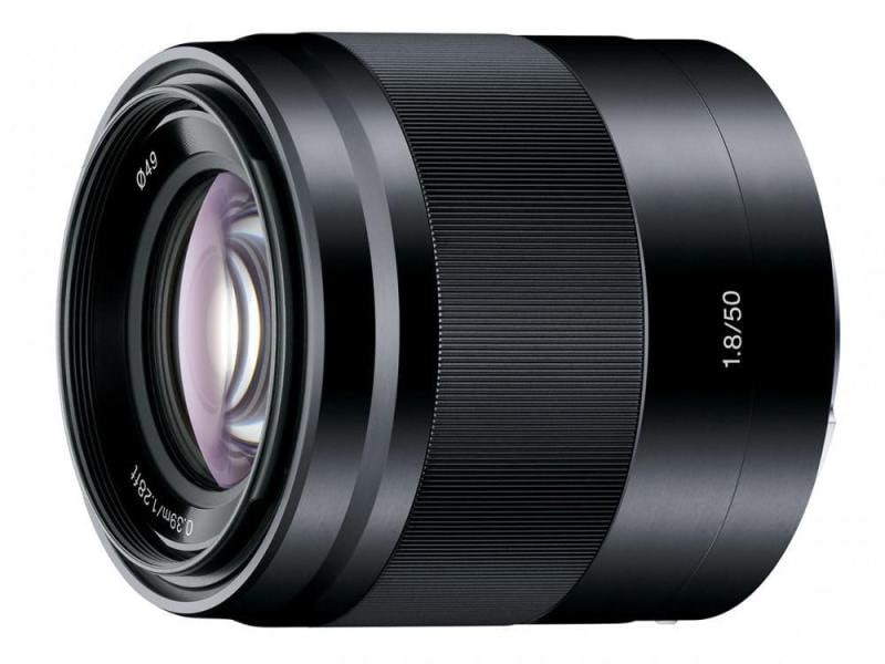 Sony Longueur focale fixe E 50mm F/1.8 OSS – Sony E-Mount