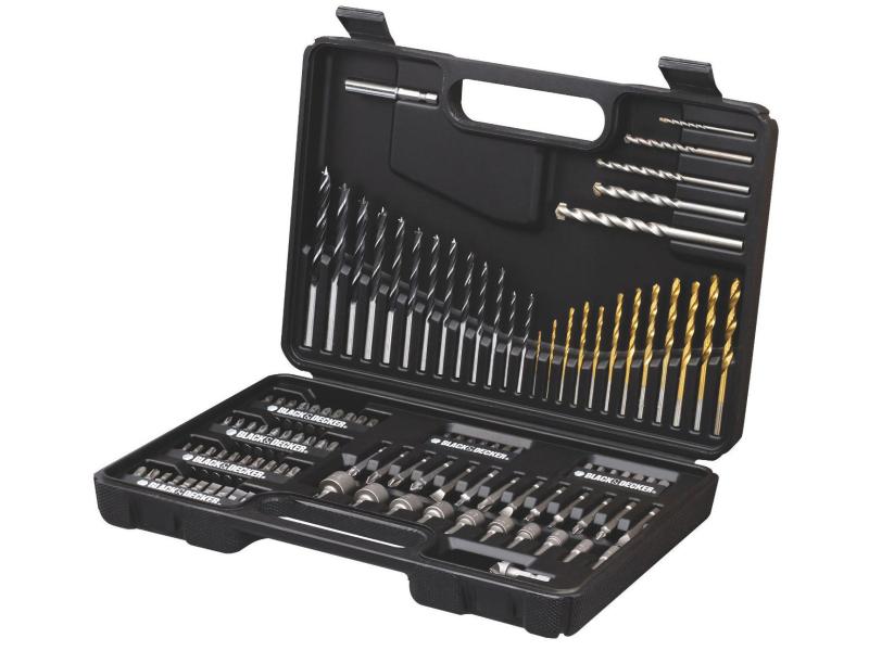 BLACK+DECKER Bohr- und Bitset A7200 109-teilig