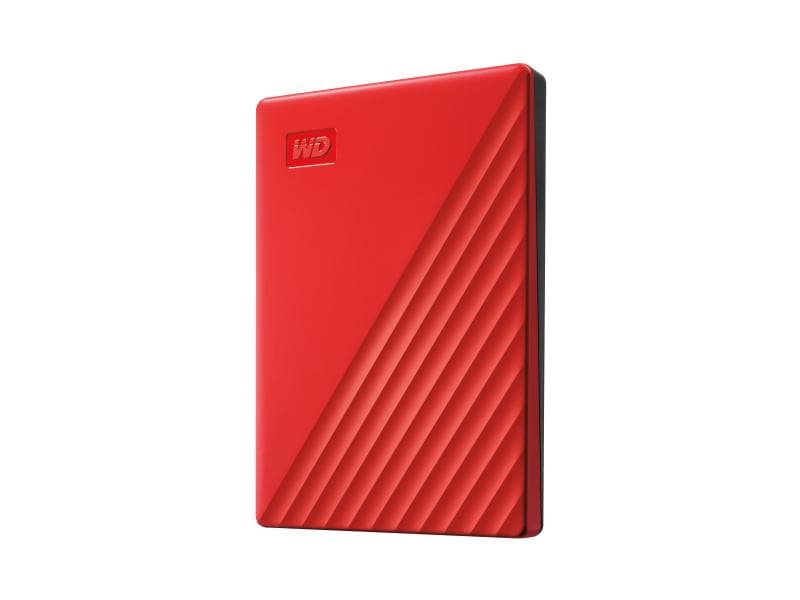 Western Digital Externe Festplatte My Passport 2 TB, Rot