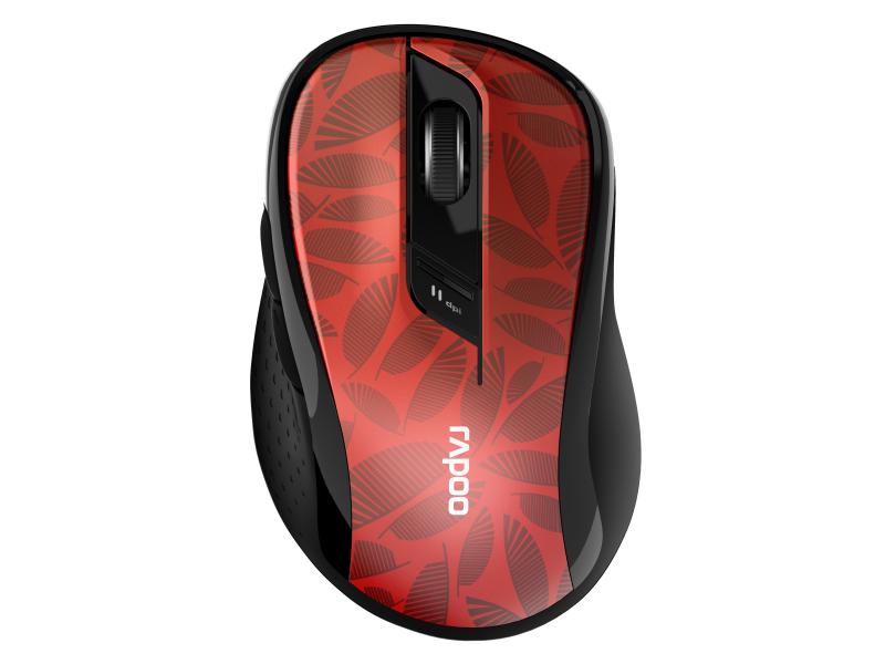 Rapoo Maus M500 Silent Wireless Rot