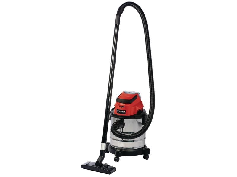 Einhell Aspirateur à déchets humides/secs sans fil TC-VC 18/20 Li S Solo