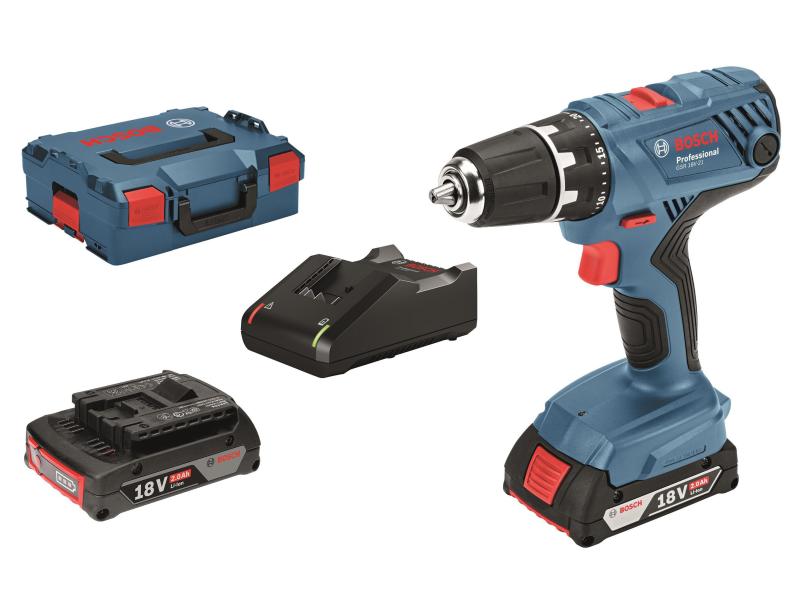 Bosch Professional Akku-Bohrschrauber GSR 18 V-21 Kit