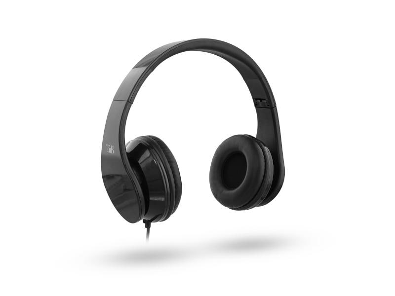 T'nB Casques extra-auriculaires Stream Noir