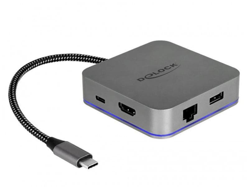 Delock Dockingstation USB 3.1 Typ-C – HDMI/USB-A/USB-C/LAN/PD 3.0