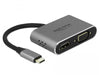 Delock Station d'accueil USB 3.1 Typ-C - HDMI/VGA/USB-A/USB-C/PD