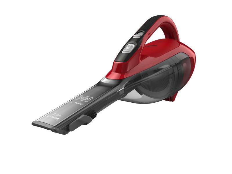 BLACK+DECKER Aspirateur à main sans fil Dustbuster Lithium Rouge