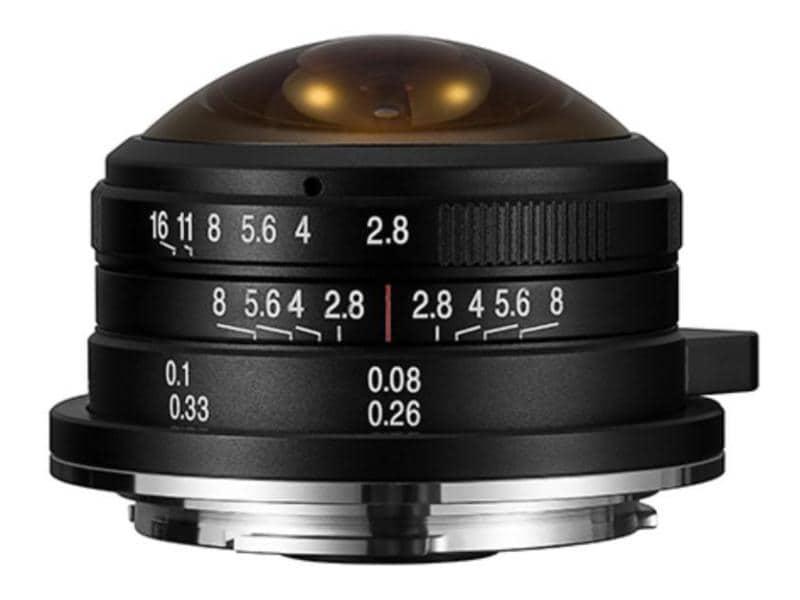 Laowa Festbrennweite 4 mm F/2.8 Fisheye – Fujifilm X-Mount