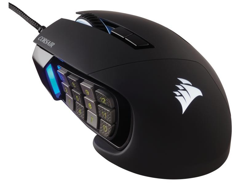 Corsair Souris de gaming Scimitar RGB Elite iCUE noir