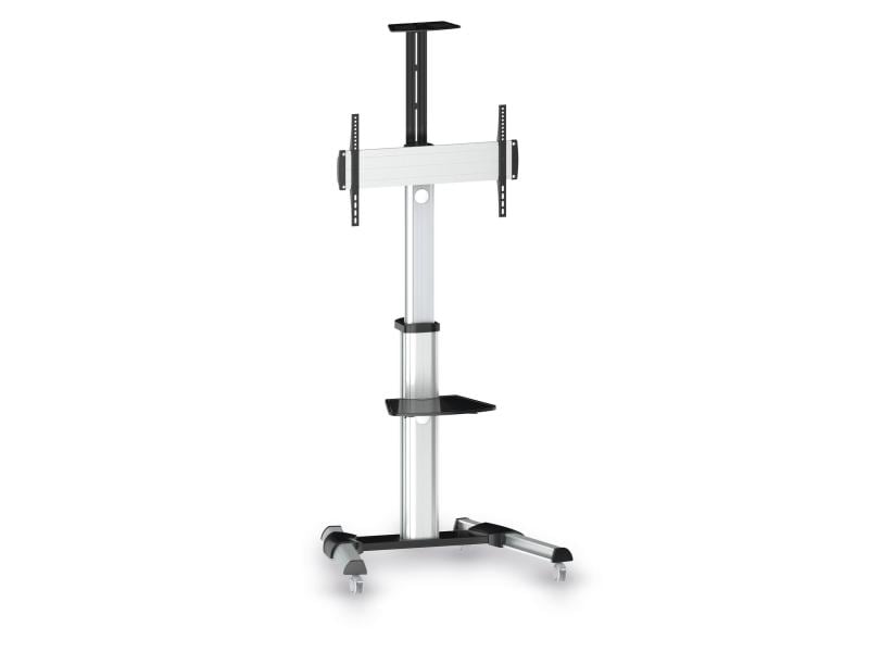 PureMounts Trolley TV PMP PDS-0001C Noir/Argenté