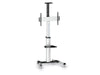 PureMounts Trolley TV PMP PDS-0001C Noir/Argenté