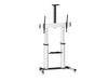 PureMounts Trolley TV PDS-0011C Noir/Argenté