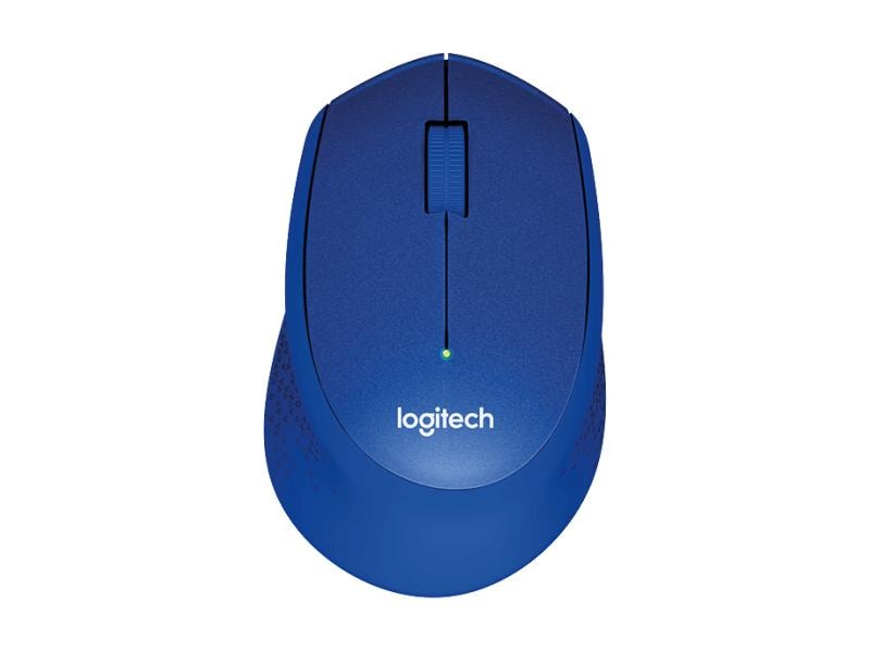 Logitech Souris M330 Silent Plus Bleu bleu