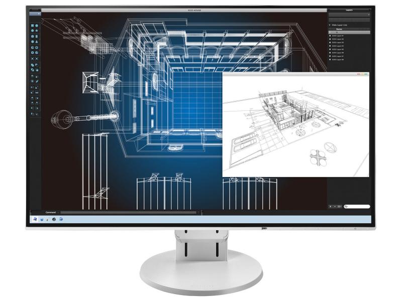 EIZO Monitor EV2456W-Swiss Edition Weiss