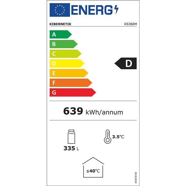 Kibernetik Gastrokühlschrank KS360M