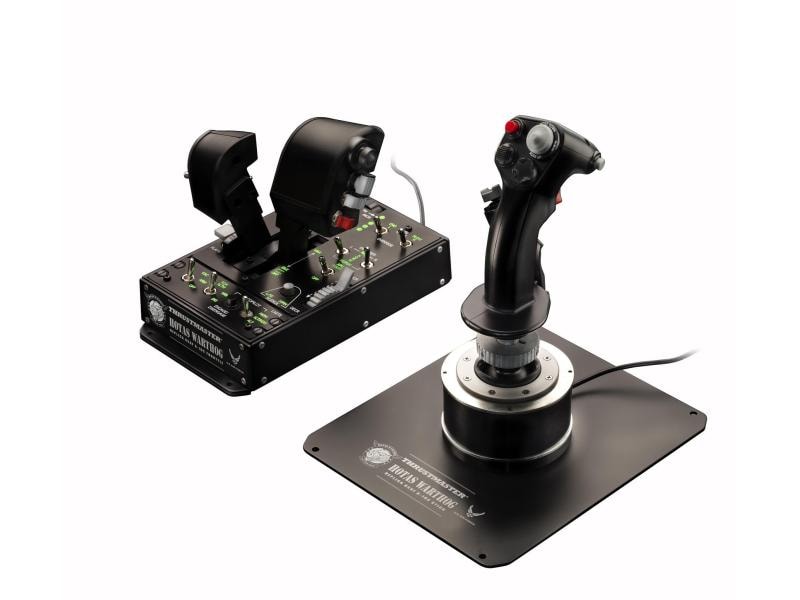 Thrustmaster Joystick Hotas Warthog Flight Stick + Dual Throttle