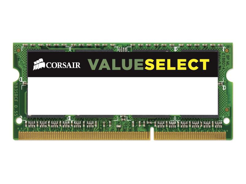 Corsair SO-DDR3L-RAM ValueSelect 1600 MHz 1x 8 GB