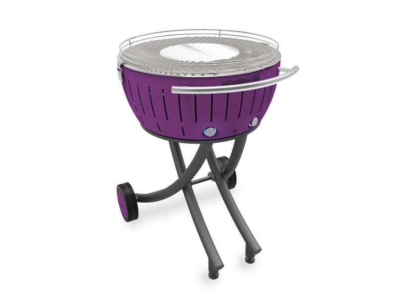 LotusGrill Barbecue à charbon XXL Violet prune