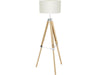 EGLO Leuchten Lampe sur pied LANTADA 1x E27 Blanc