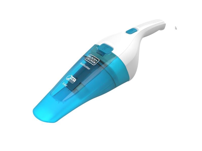 BLACK+DECKER Aspirateur à main sans fil Wet+Dry Dustbuster Bleu/Blanc