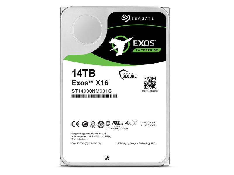 Seagate Harddisk Exos X16 3.5" SATA 14 TB