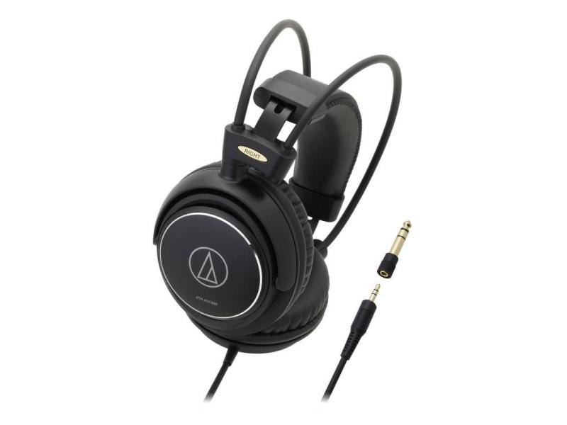 Audio-Technica Casques supra-auriculaires ATH-AVC500 Noir