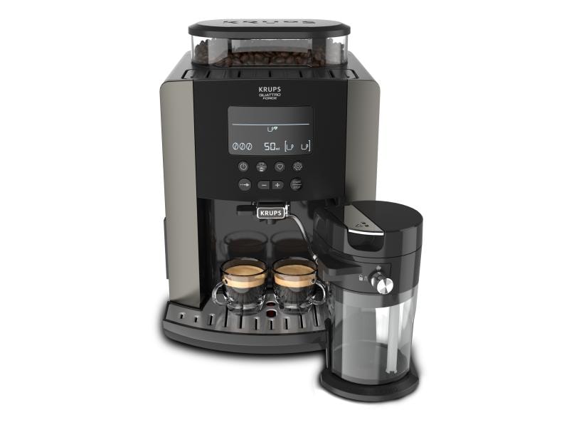 Krups Kaffeevollautomat ARABICA LATTE EA819 Schwarz