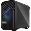 Fractal Design Boîtier d’ordinateur Torrent Nano RGB TG Light Tint Noir