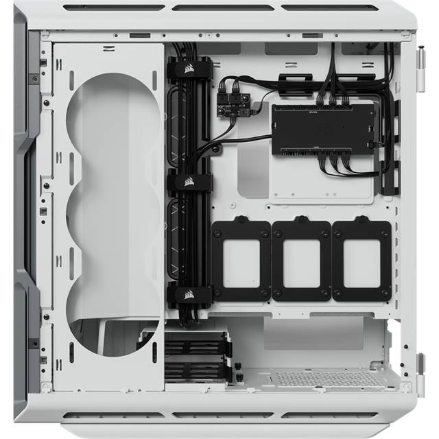 Corsair Boîtier d’ordinateur iCUE 5000T RGB Blanc