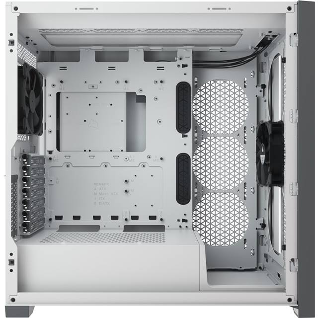 Corsair Boîtier d’ordinateur Midi Tower 5000D Airflow TG Blanc