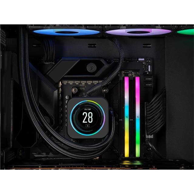 Corsair Vengeance RGB, DDR5, 32 Go (2 x 16 Go), 5200 MHz