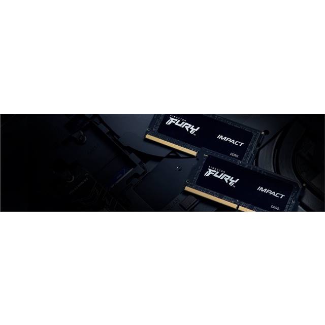 Kingston Fury Impact, DDR5, 16GB (2 x 8GB), 4800MHz