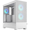 Fractal Design Pop Air RGB White TG Clear Tint - weiss