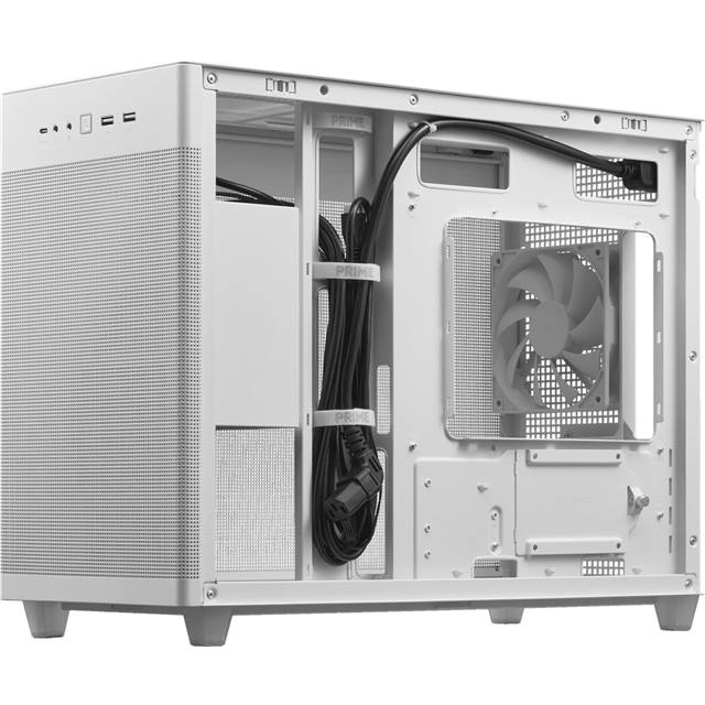 ASUS Boîtier d’ordinateur AP201 MicroATX Blanc