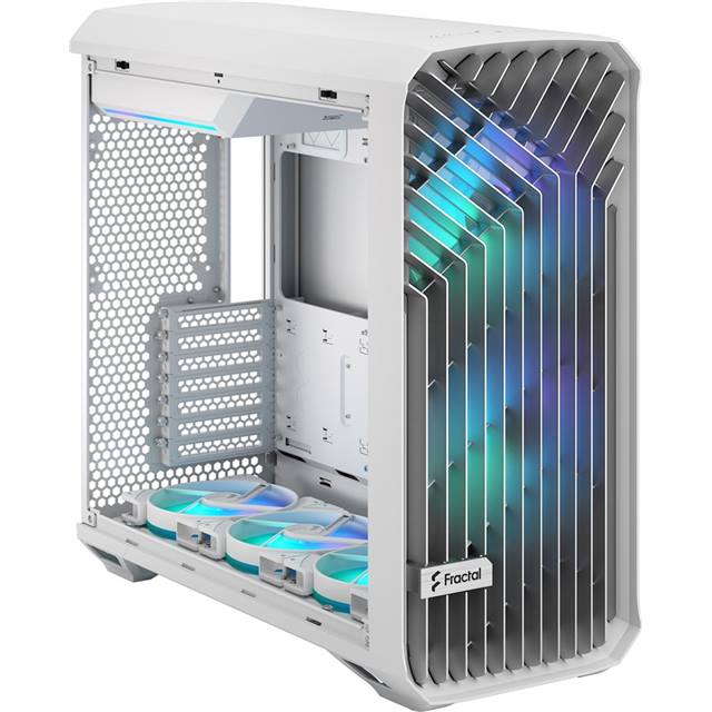 Fractal Design Boîtier d’ordinateur Torrent RGB TG Blanc