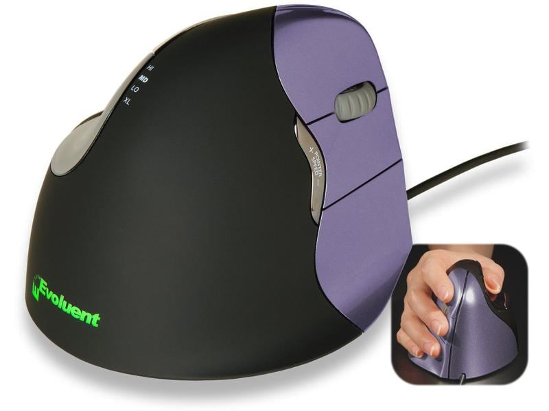 Evoluent Ergonomische Maus Vertical 4 Small