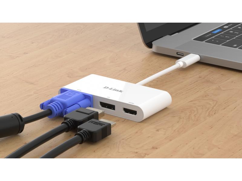 D-Link Dockingstation DUB-V310 HDMI/DisplayPort/VGA